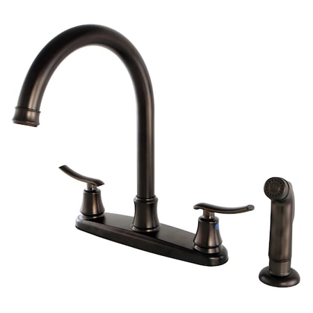 Jamestown FB7795JLSP 8-Inch Centerset Kitchen Faucet with Sprayer FB7795JLSP